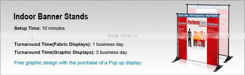 Fabric backdrop Display