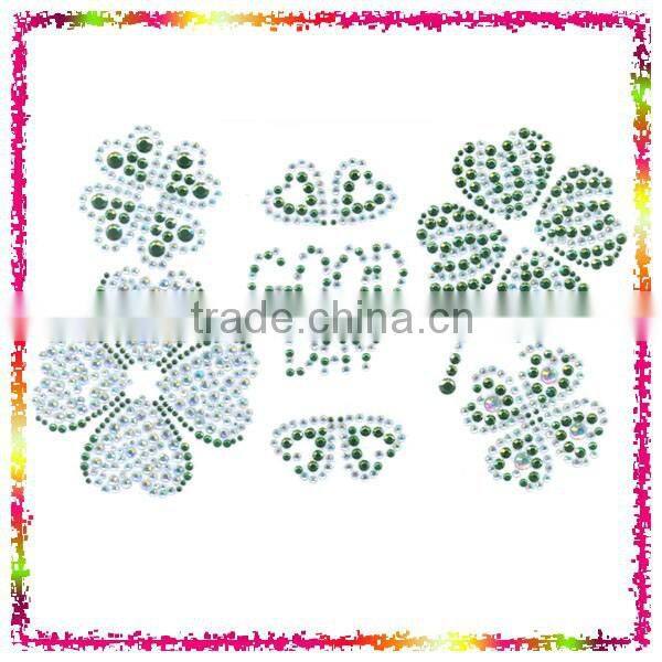 CROWN NAIL-HEAD IRON-ON RHINESTONE TRANSFER