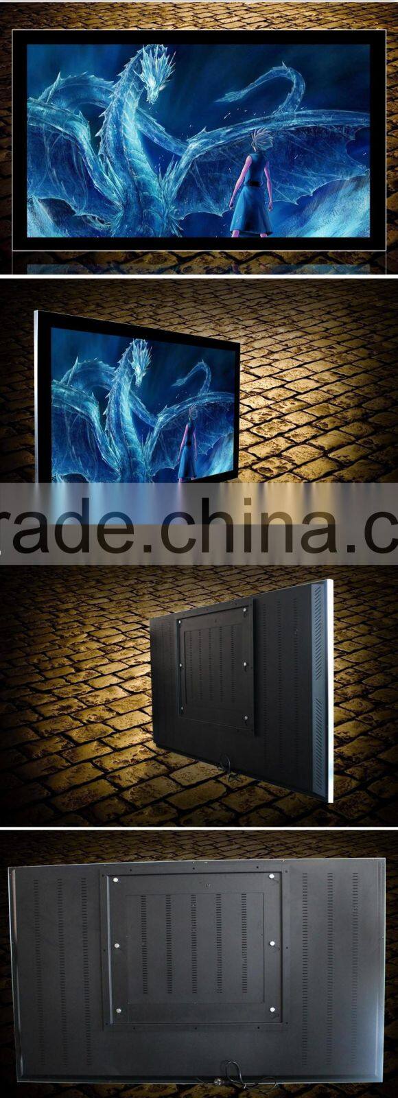 Suprl custom 65" infrared ten touch screen wall-hanging Android LCD advertising player