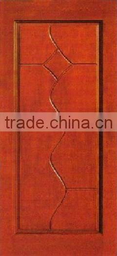 Modern wooden door