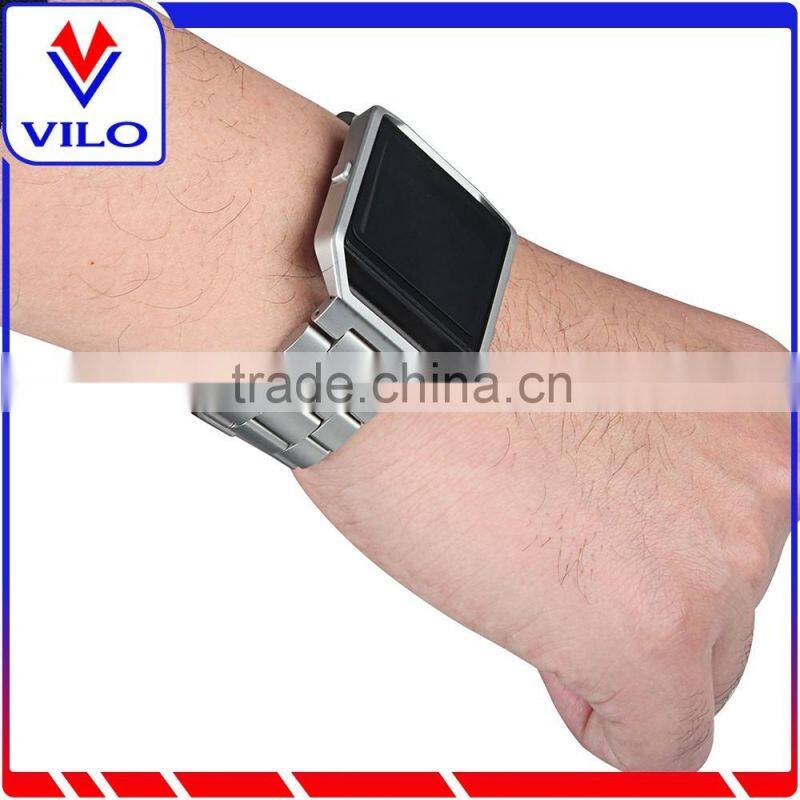 stainless steel watch band extenders watch band for fitbit blaze band