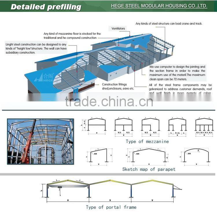 light steel structure parking lot