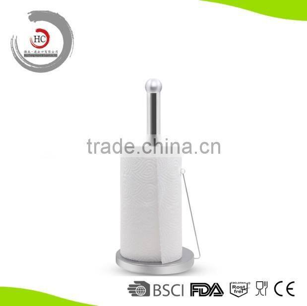 Hotel Stainless Steel Kitchen Paper Towel Holder Standing Towel Holder