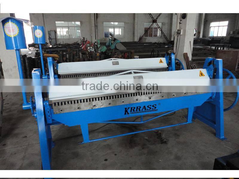 NO POLLUTION hand type sheet metal folding machine manual plate bending machine price