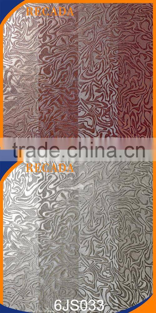 cheap 3d silver Glazed grade AAA inkjet metallic ceramic floor tile 60x60