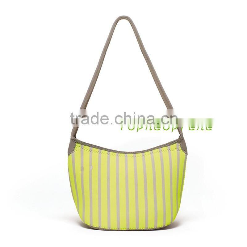 High quality waterproof promotional neoprene shopping shoulder cute bag