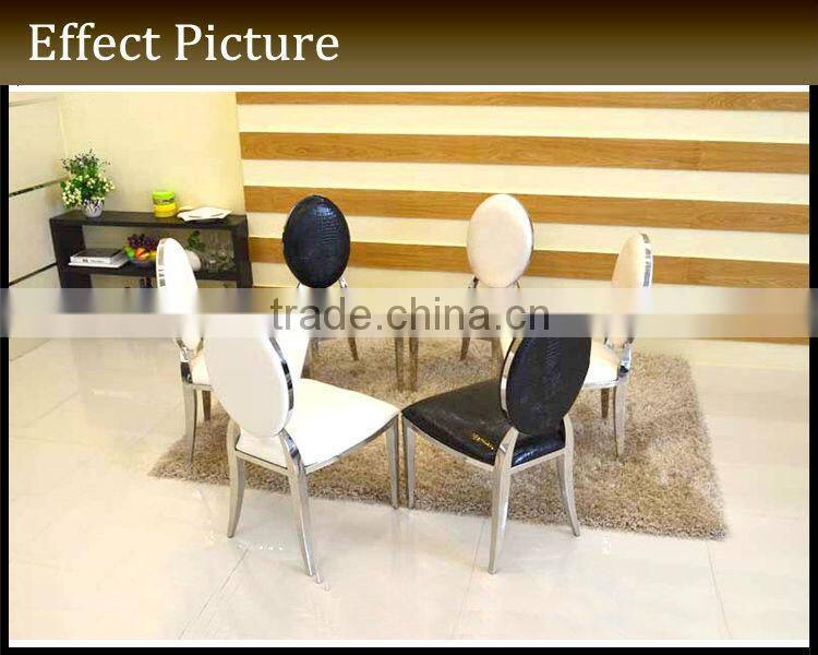 Luxury Comfortable Stainless Steel Chair Home Furniture JC-SS06