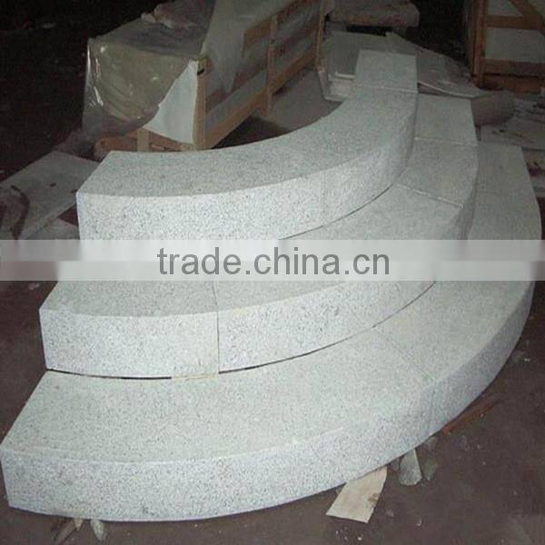 flamed exterior granite steps