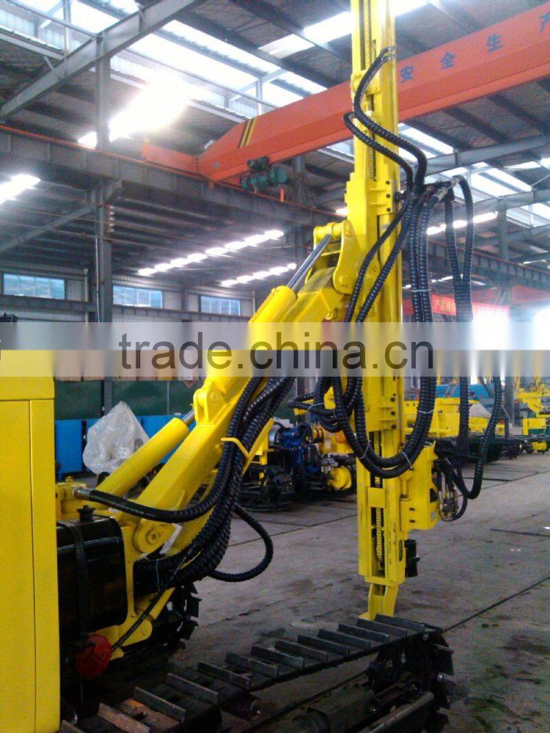 SKM230 hybrid power crawler full hydraulic drilling rig