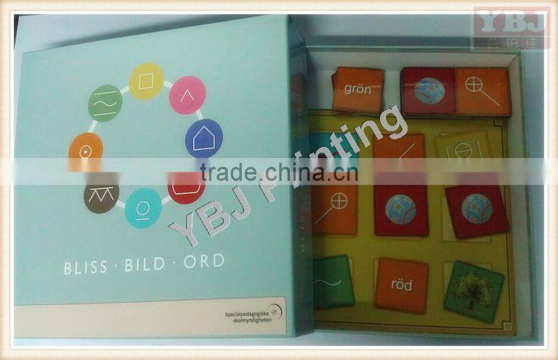 customized prinitng game cards tuck box cards