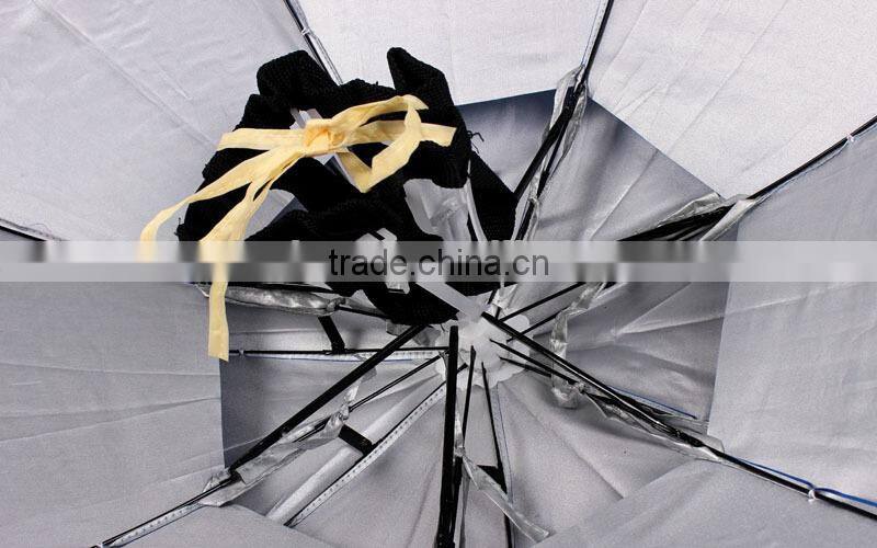 Double windproof umbrella hat fishing