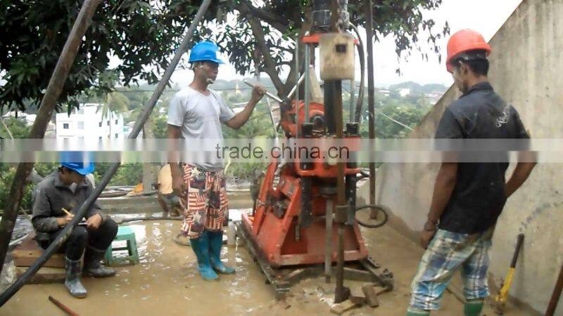Hot sale in oversea market! HGY-300 core drill rig machine for sale