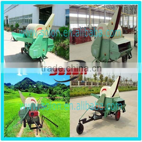 small wheat thresher, wheat and rice thresher with diesel engine