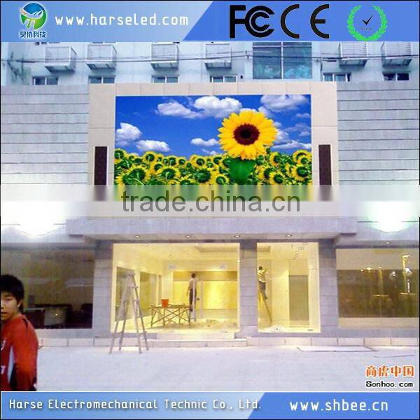 Cheap best sell p10 semi-outdoor led scrolling sign