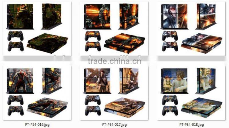 Wholesale Top Quality Vinyl Skin Sticker For PS4 System Playstation 4 Console Decal Girls Sex Picture