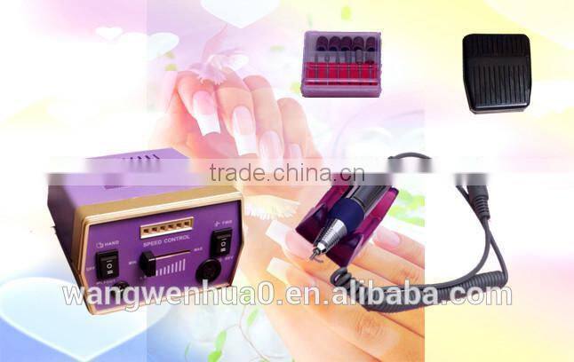 Salon manicure electrical nail drill file Set with Carbide Bit