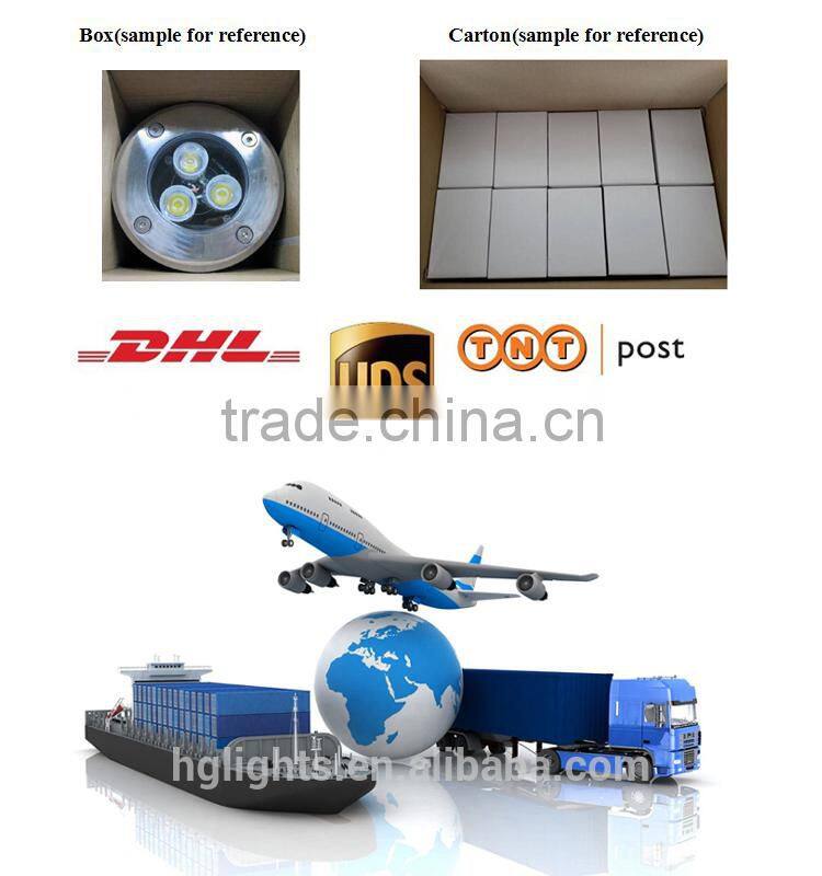 stainless steel 3W underground led lighting for park