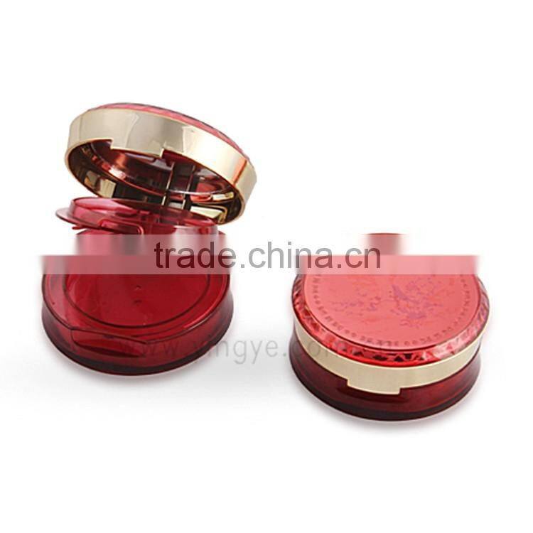 Fancy small empty compact powder container