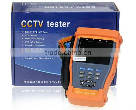 3.5 inch LCD multi-function CCTV tester pro with PTZ Camera Tester