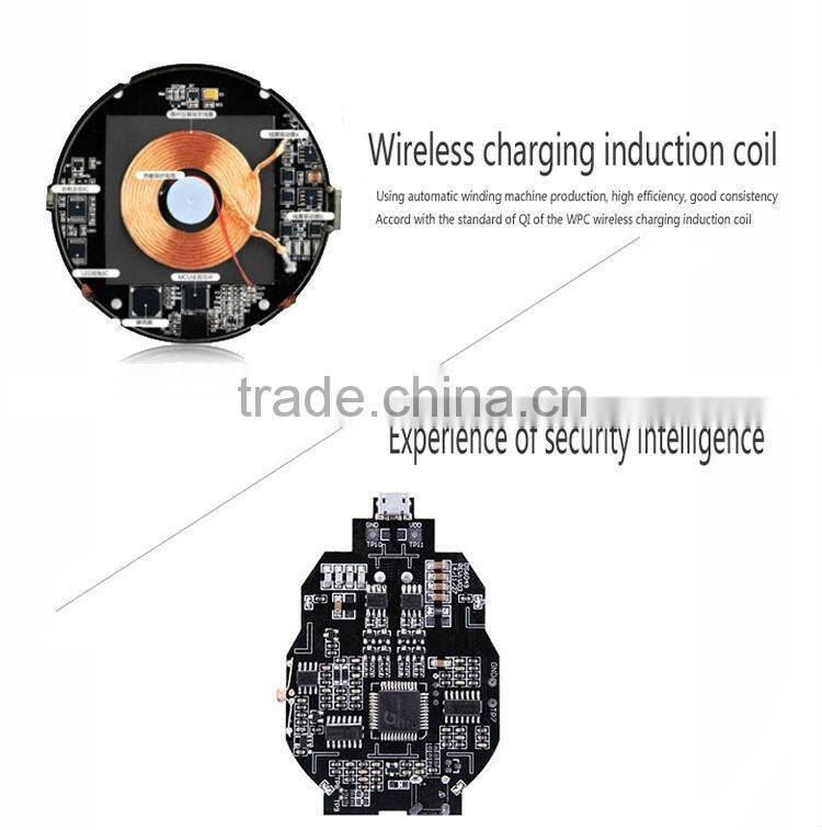LCD TFT qi wireless charger for iphone power bank for samsung galaxy s3 mini i8190