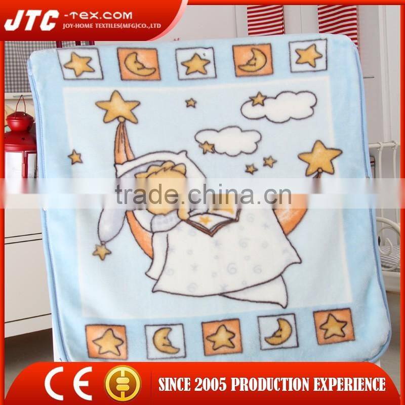 Effect assurance opt toy story micro raschel blanket manufacturer from China