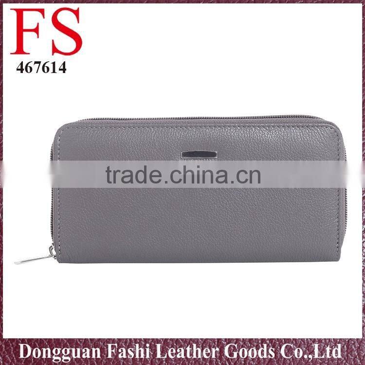 wholesale Long High Quality snacke skin pu Leather Women Wallet made in china