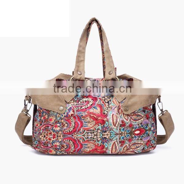 Digital Printed Canvas Luxury Bags Handbag