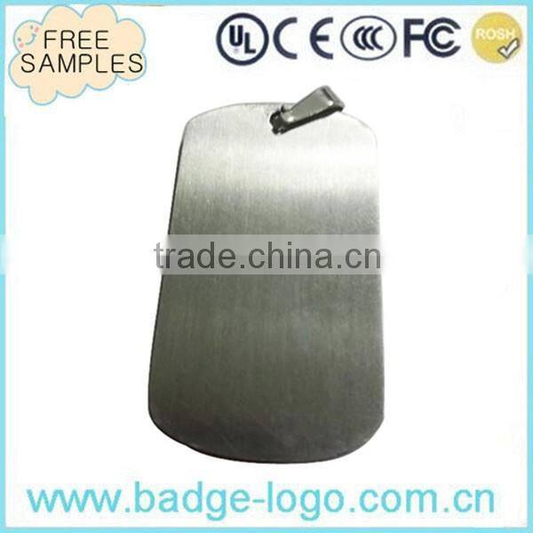 custom printed epoxy dog tags with bead chain