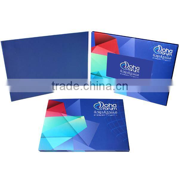 Ads display 5 inch video greeting card for gift usage