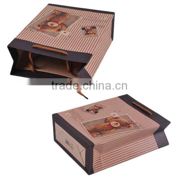 Cute Cartoon Bear Gift Paper Bag