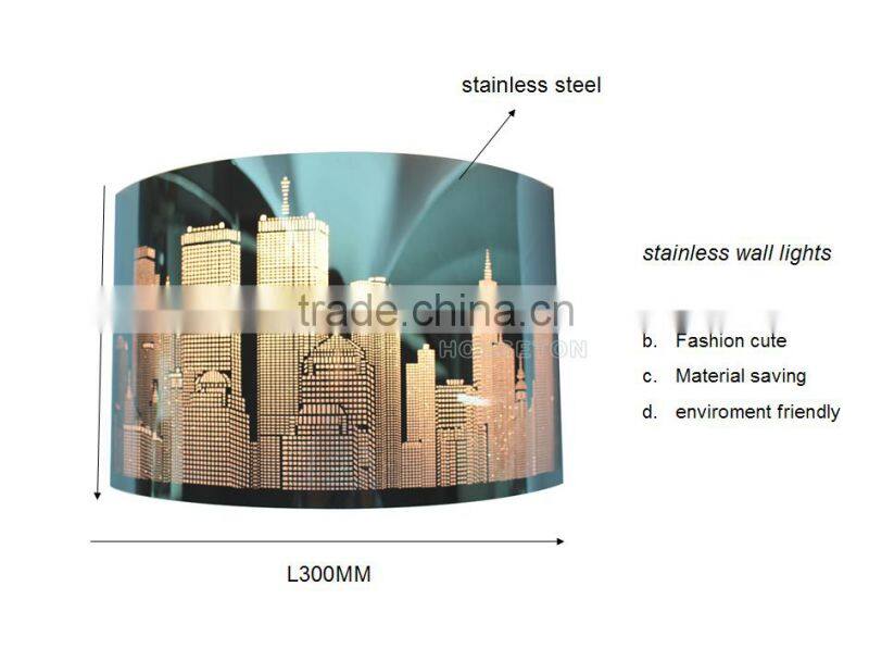 modern stainless steel Wall mount light fixture,stainless steel Wall mount light fixture,Wall mount light fixture W1050