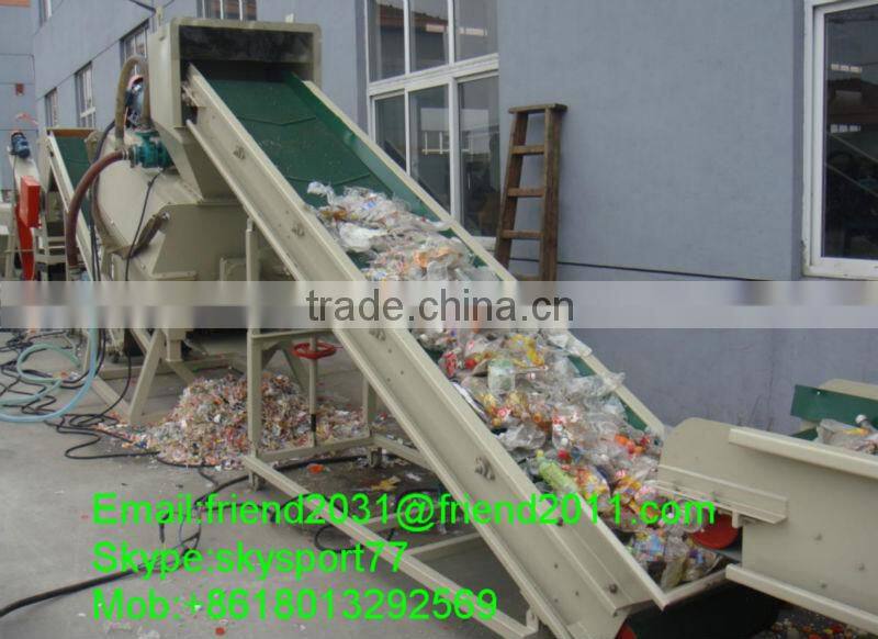 PET bottle washing cleaning recycling machine