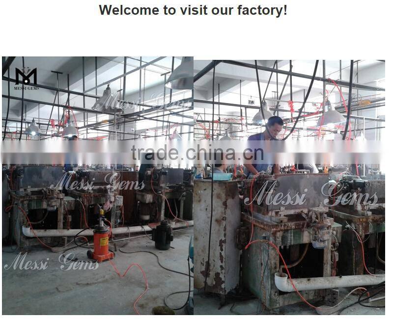 6x8mm octagon machine cut synthetic 152# spinel gemstone