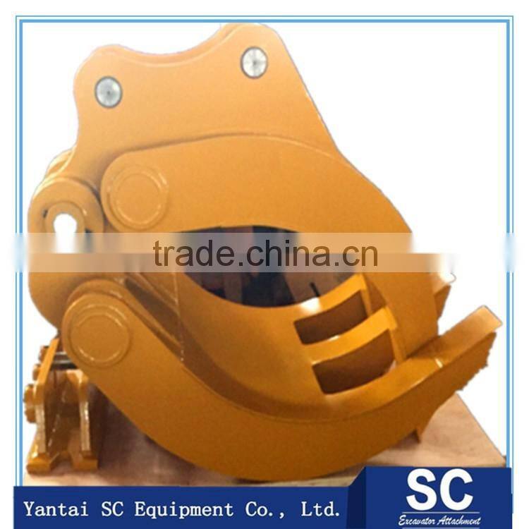 High Quality SC03 Hydraulic Excavator Rotating Grapple/wood grab/timber grapple