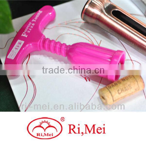Custom Promotion Plastic Bottle Opener for wine