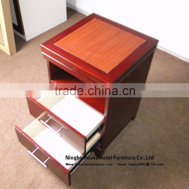 business desk hotel furniture with solid wood frame and legs
