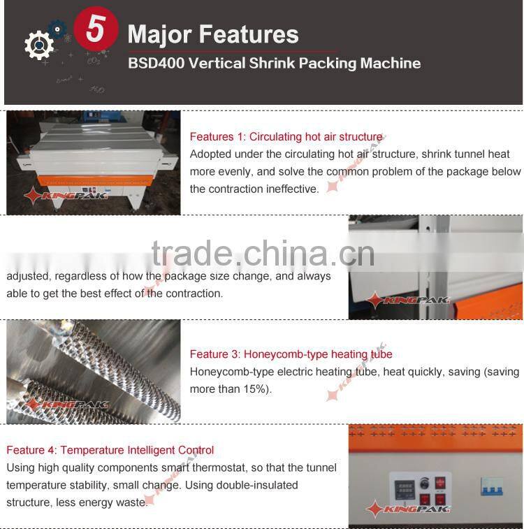 BS4525 Circulating Air Small Heat Tunnel Shrink Wrapping Machine