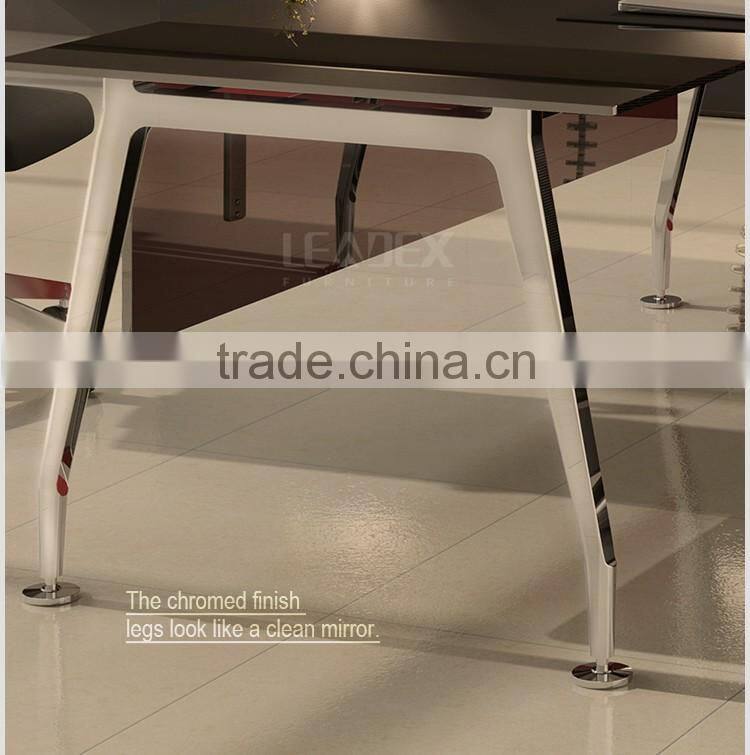 popular modern office furniture glass office desk