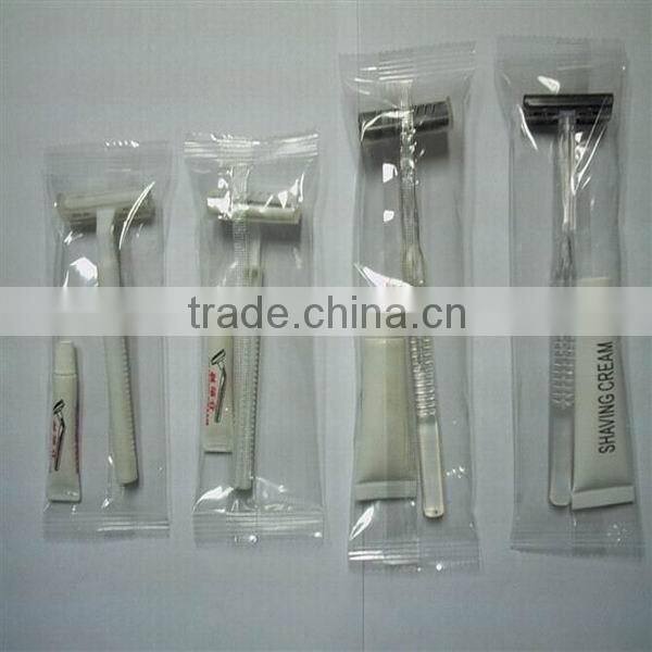 Servo Motor Control Full Automatic Hotel Disposable Shaver Wrapping Machine