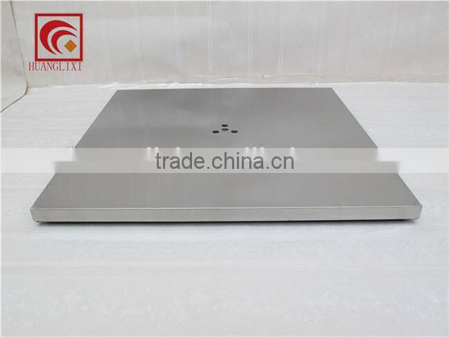Composite base brushed stainless steel table leg stainless steel chassis restaurant table frame Coffee legs