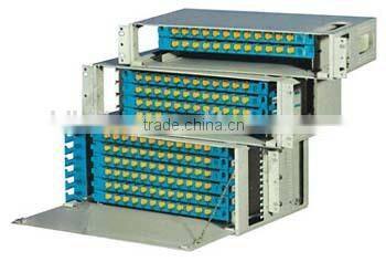 24 Ports ODF Fiber Patch Panel Rack Mounted Style 19inch 2U optic distribution frame