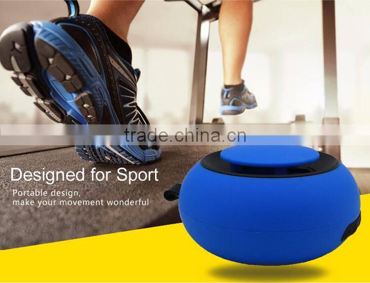 Waterproof stereo sound wireless sport mini wholesale bluetooth shower speaker