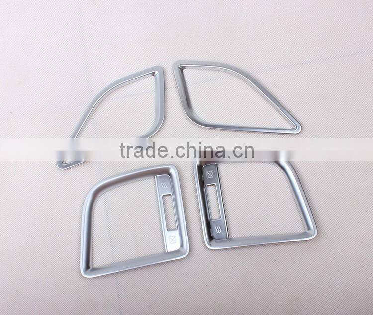 ABS Chrome 4 Pcs Inner Air-Condition Vent Outlet Cover Trim For CX-5 2012 Accessories
