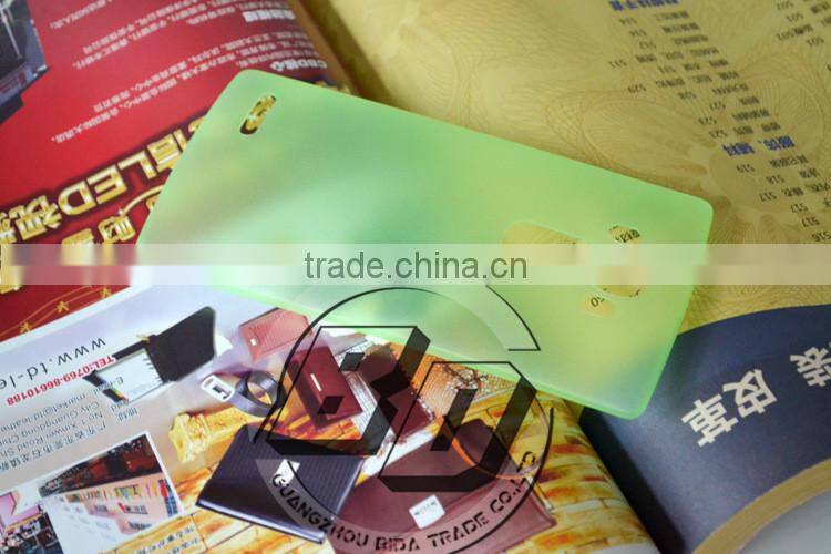 Ultra High Quality PP Frosted Transparent Phone Case For LG G4 factory price