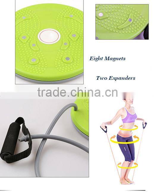 Aerobic Yoga Waist Torsion with Expander