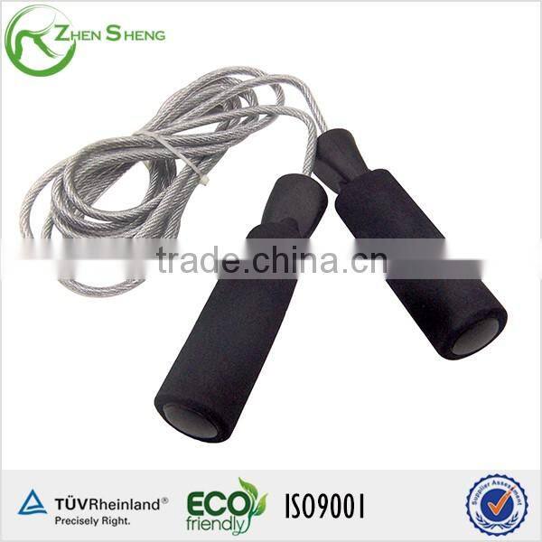 ZHENSHENG iron wire weighted jump rope