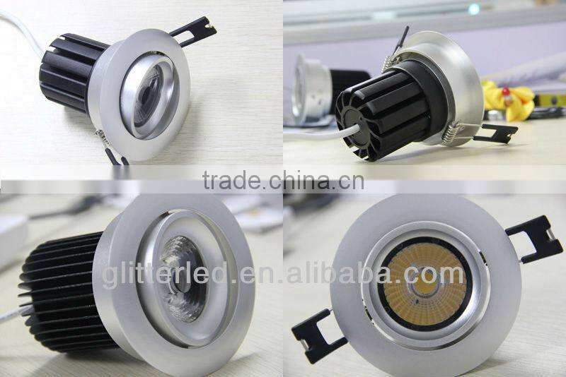 Fire rated Sharp COB Down light, 15W (SAA, CE, RoHS, GS,CB approved)