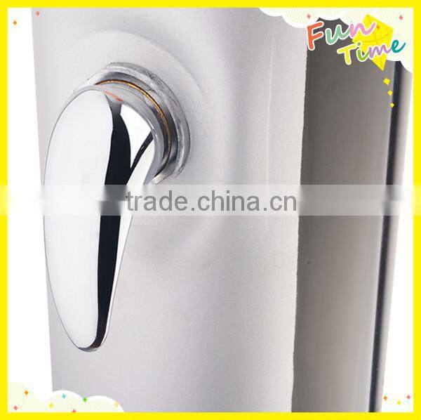 35L Swimming Pool Solar Shower w/ PVC Body P2605, Round Outdoor Garden Shower, PVC Outdoor Shower