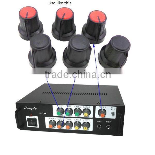 Factory direct sale A29 plastic Potentiometer Knob,color knobs, Audio Parts