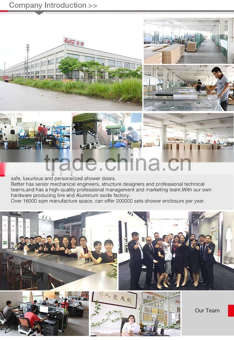 whole mobile 8mm glass shower room